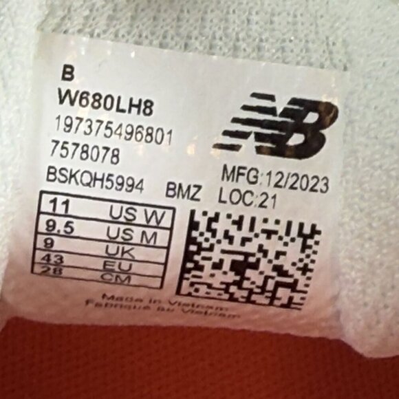 New Balance Women's Fresh Foam 608 v8 Ivory Running Sneakers Shoe Size 11-NEW - Picture 9 of 9